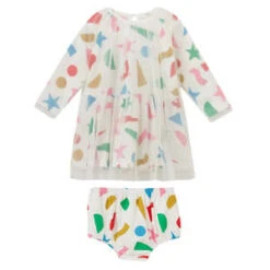 STELLA MCCARTNEYKids Stella McCartney Baby Stickers Tulle Dress - Multicoloured