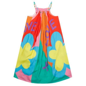 STELLA MCCARTNEYKids STELLA MCCARTNEY Child Beaded Love Dress - Multicolour Print - Image 2