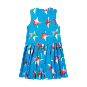 STELLA MCCARTNEYKids Stella McCartney Child Dress - Blue With Pop Stars Print - Image 2
