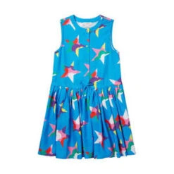 STELLA MCCARTNEYKids Stella McCartney Child Dress - Blue With Pop Stars Print