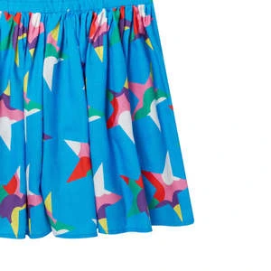 STELLA MCCARTNEYKids Stella McCartney Child Dress - Blue With Pop Stars Print - Image 4
