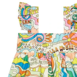 STELLA MCCARTNEYKids STELLA MCCARTNEY Child Love To Dream Dress - Multicolour - Image 3