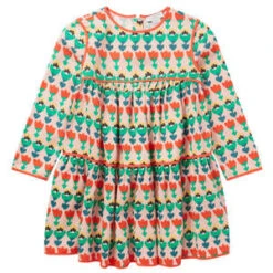 STELLA MCCARTNEYKids STELLA MCCARTNEY Child Tiered Tulip Print Dress - Multicolour