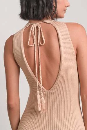 ELEVEN SIXTalia Dress - Sand - Image 3