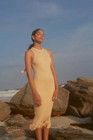 ELEVEN SIXTalia Dress - Sand - Image 6