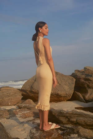 ELEVEN SIXTalia Dress - Sand - Image 7