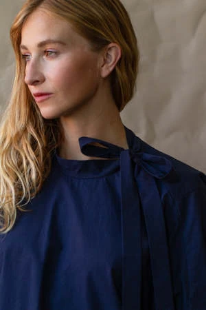 Juliette FabbriTea Dress - Navy - Image 4