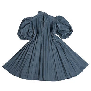 TiA CiBANiKids Tia Cibani Child Harriet Pleated Frock Dress - River - Image 3
