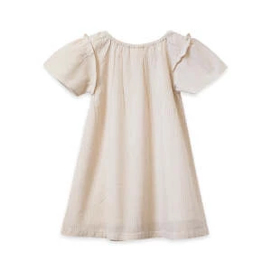 Beet WorldKids Beet World Verbena Dress - Oatmeal Stripe - Image 2