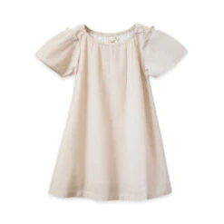 Beet WorldKids Beet World Verbena Dress - Oatmeal Stripe