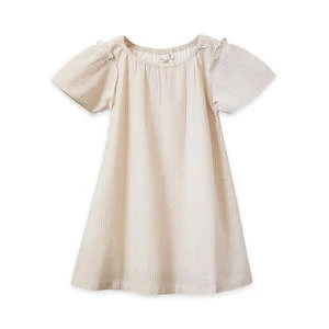 Beet WorldKids Beet World Verbena Dress - Oatmeal Stripe