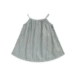 CaramelKids Caramel Windermere Baby Dress - Striped Blue