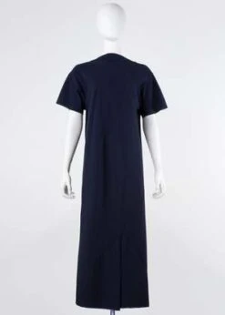 Complexgeometrieswhorl Dress - Navy